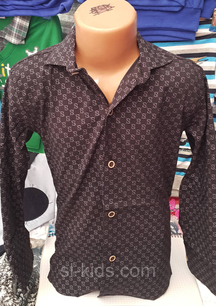 Сорочка для хлопчика 6-14 років (стрейч 004) (пр. Туреччина)