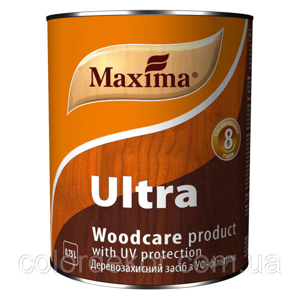 Деревозахисний засіб з уФ-фільтром Maxima ULTRA (Максима Ультра) Палісандр 0.75л