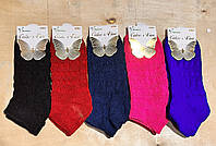 Махровые женские носки махровые яркие Calze VivaТурция