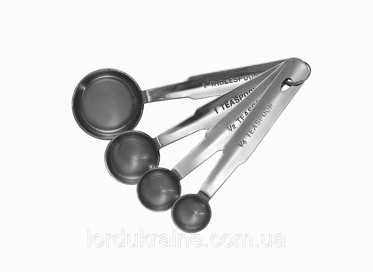 Набір мірних ложок Преміум 4 шт, фото 1
