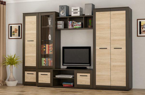 Стінка для вітальні Конго (Мебель — Сервіс), фото 1