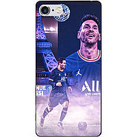 Силіконовий бампер чохол для Iphone 6/6s з малюнком Messi PSG