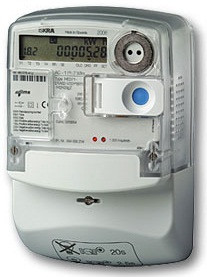 Електрочисник ISKRA ME381-D1 5(85)A з PLC-модем (з убудованим силовим розмікачем) 1фазний багатотарифний
