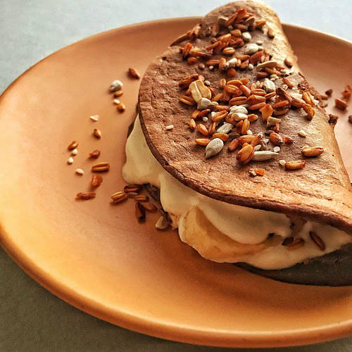 ШОКОЛАДНИЙ МЛИНЕЦЬ ІЗ ГРАНОЛОЮ 🥞