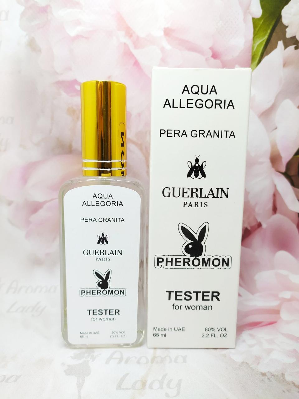 Тестер із феромонами жіночий Goerlain Aqya Allegoria Pera Granita (Аква Алегорія Пера Граніта) 65 мл, фото 1