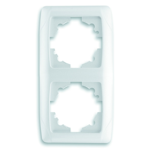 Рамка 2-постова вертикальна біла Viko Carmen 90571002