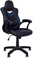 Комп'ютерне ігрове геймерське крісло Госу Gosu Tilt PL-73 Екошкіра eco-30/eco-22 чорно-синій Новий стиль