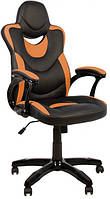 Комп'ютерне ігрове геймерське крісло Госу Gosu Tilt PL-73 Екошкіра eco-30/eco-72 чорно-помаранчевий Новий стиль