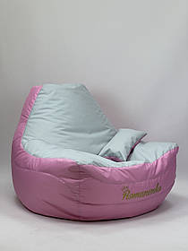 Крісло мішок, крісло-груша, крісло подушка, безкаркасне крісло Болід - середній розмір ! Оксфорд600 ПечатьXXL