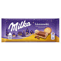 Молочный шоколад Milka Milk Creme with Crispy, 100 г.