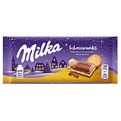 Молочний шоколад Milka Raspberry Crème, 100 г.