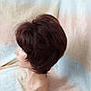 Перука каскад з термоволокна каштановий 2855-33, фото 5
