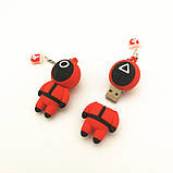 Фігурні флешки Dinosaur Driver 16GB Squid game, фото 2