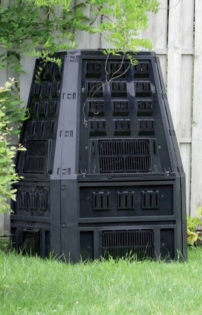 Компостер садовий Prosperplast "Evogreen", колір: чорний, 850 л, фото 2