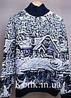 Светр чоловічий Pulltonic Houses in the snow, фото 2