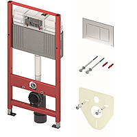 9.400.412 Комплект TECEbase (інсталяція +панель змиву Tecenow хром глянець + кріплення +звукоізолювальна