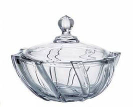 Цукорниця Bohemia Infinity, 190мм з кришкою