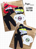 Спортивный костюм-тройка  для мальчиков , Sincere, 98-128 рр оптом  LL-3088