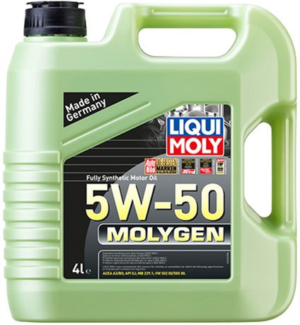 Авто-Олива SAE 5W-50 MOLYGEN 4L