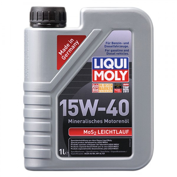 Авто-Олива SAE 15W-40 MoS2 LEICHTLAUF 1L