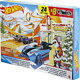 Адвент-календар Hot Wheels 2021 Advent Calendar хот вилс, фото 3