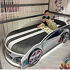 Дитяче ліжко машина Мерседес Dream біла, фото 6
