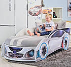 Дитяче ліжко машина Мерседес Dream біла, фото 8