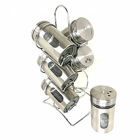 Набір для спецій на стійці A-Plus 7 предметів 1710