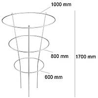 Кольцевая опора для растений 1700*1000/800/600