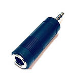 Avzhezh Перехідник mini Jack 3.5 — Jack 6.3 пластик стерео для електрогітари гітари гітари, фото 2