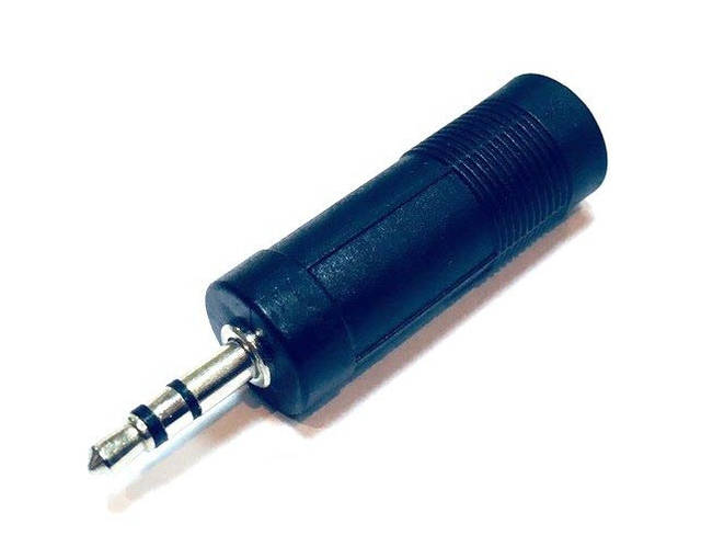 Avzhezh Переходник mini Jack 3.5 - Jack 6.3 пластик стерео для ...