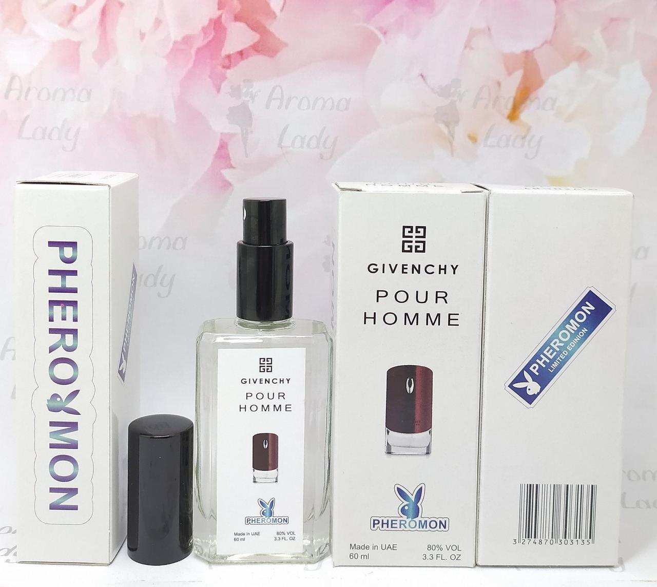 Чоловічий аромат Givencshy Poyr Homme (Живанці Пур Хомм) з феромоном 60 мл, фото 1