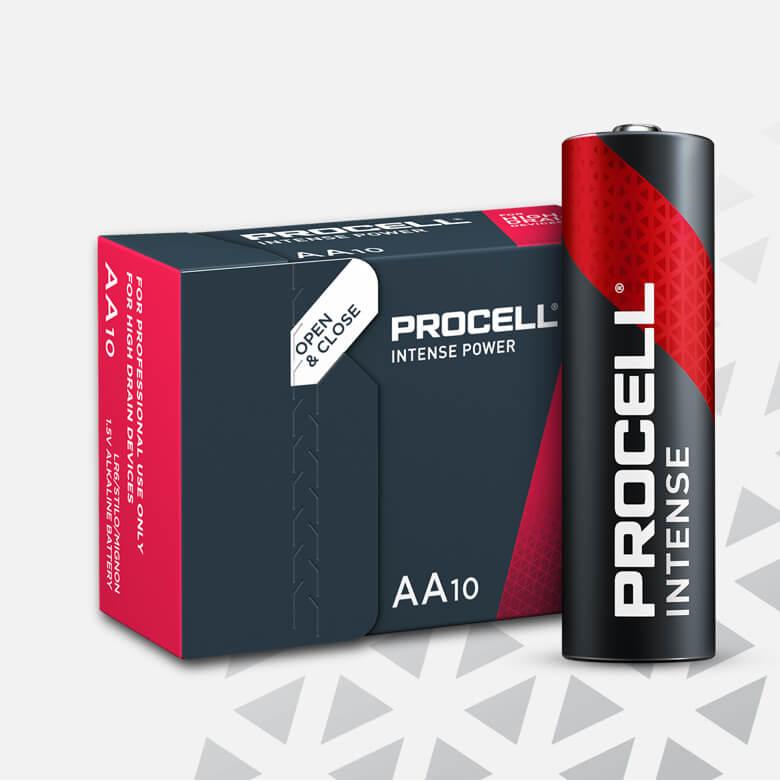 Батарейки Duracell Procell Intense Power AA, LR06, 3112 mAh (паковання: картонна коробка)