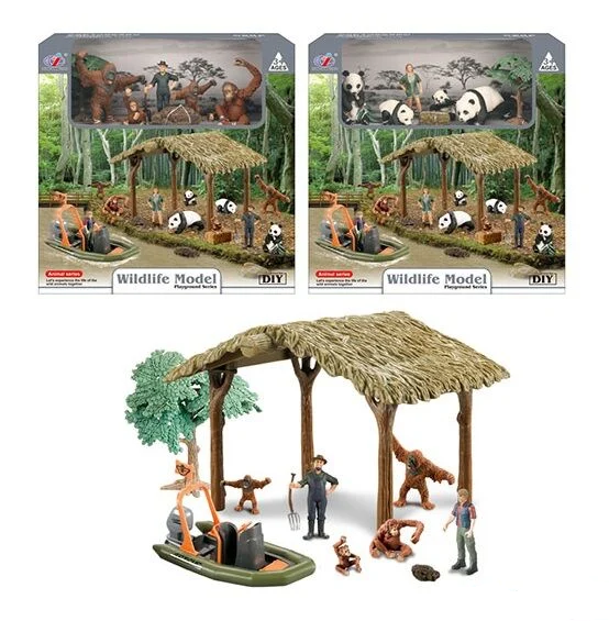Ігровий набір з фігурками тварин Зоопарк Q 9899 ZJ 118