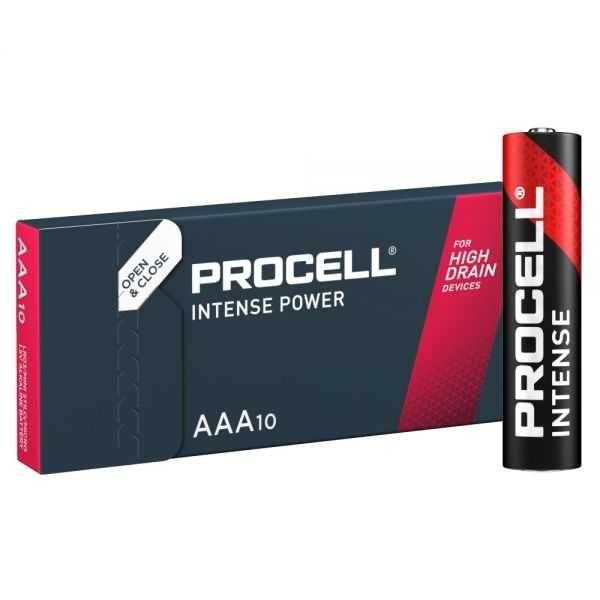 Батарейки Duracell Procell Intense Power AAA, LR03, 1461 mAh (паковання: картонна коробка), фото 1