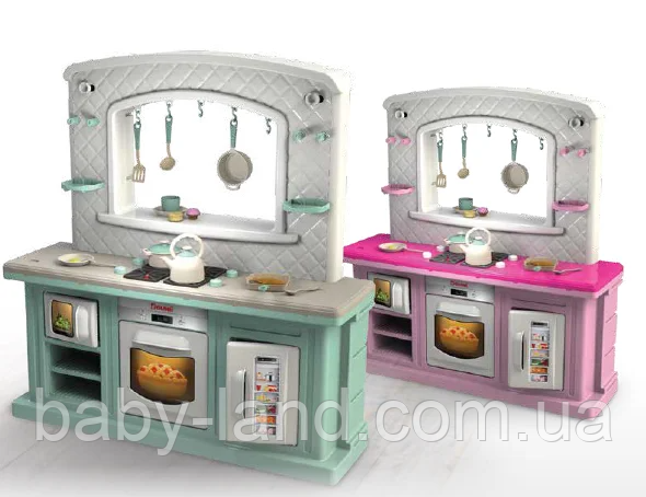 Кухня большая для девочки Детский игровой набор со звуковыми световыми ...