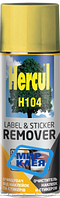 Спрей для удаления клея, этикеток и наклеек HERCUL H104 (Херкул) 200 мл.