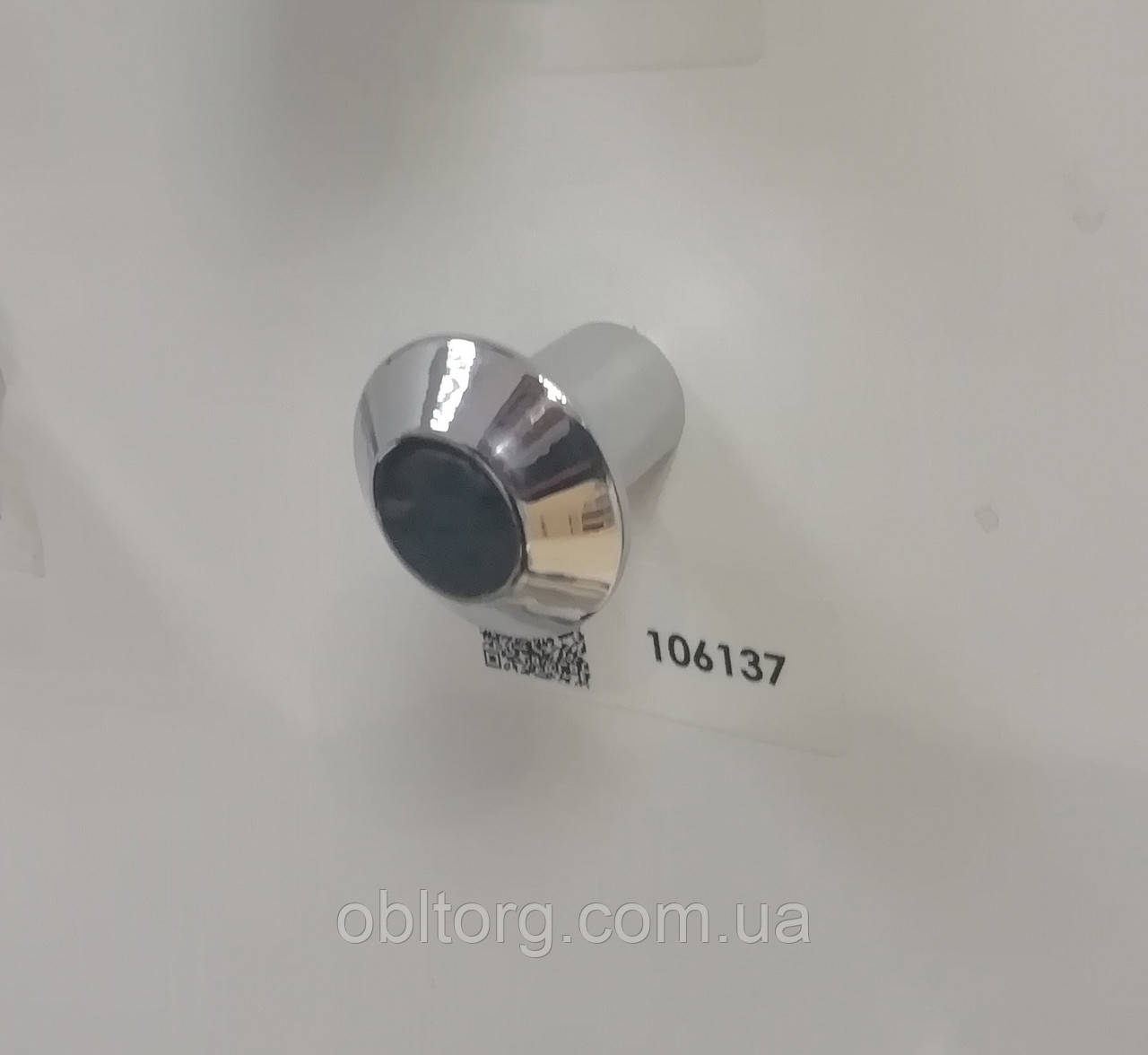 Ручка меблева кнопка GIFF 3/301 хром, фото 1