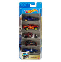 Hot Wheels 5-Car Pack GTN38 HW Legends Легенди Хот Вілс Базові машинки Базовые машинки Mattel