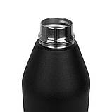 Термос-пляшка Pinkah PJ-3569 600 мл, чорна, фото 3