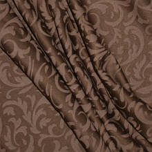 Скатертная тканина з просоченням для ресторанів завиток КАШТАН просочення від бруду, вологи й пилу