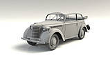 Пластикова модель 1/35 ICM 35483 німецький легшковий автомобіль Opel Kadett K38 Cabriolimousine, фото 8
