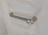Ручка меблева скоба GIFF 4/108/128 сатин нікель, фото 6