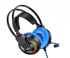 Навушники Ігрові Hoco W105 Joyful Blue