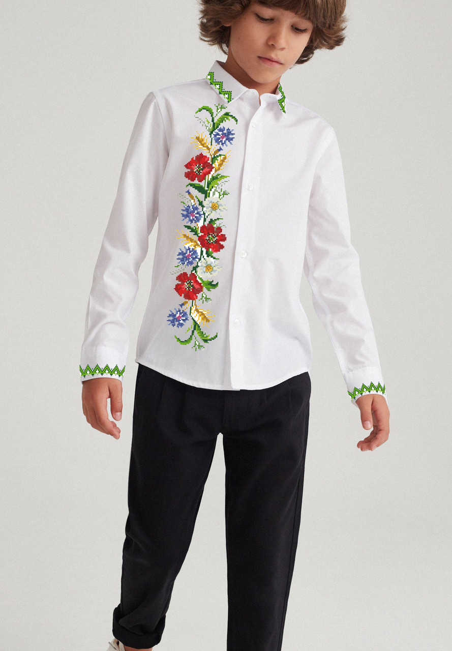 Заготовка вишиванки для хлопчика №012.1-хд, фото 1