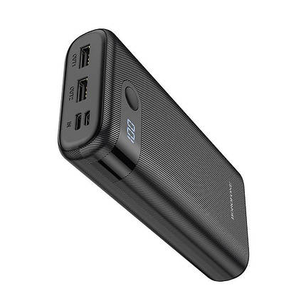 Портативний акумулятор BT35A Smart force 20000 mAh, з цифровим LED-дисплеєм, фото 1