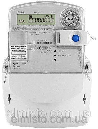 Електрочисник ISKRA MT381-D1-P1 5(85)A з PLC-модем (силовий розмікач ZO3 встановлено) багатотарифний