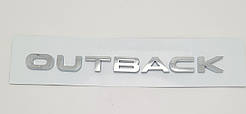 Емблема напис багажника Subaru Outback