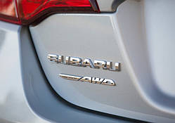 Емблема напис багажника Subaru