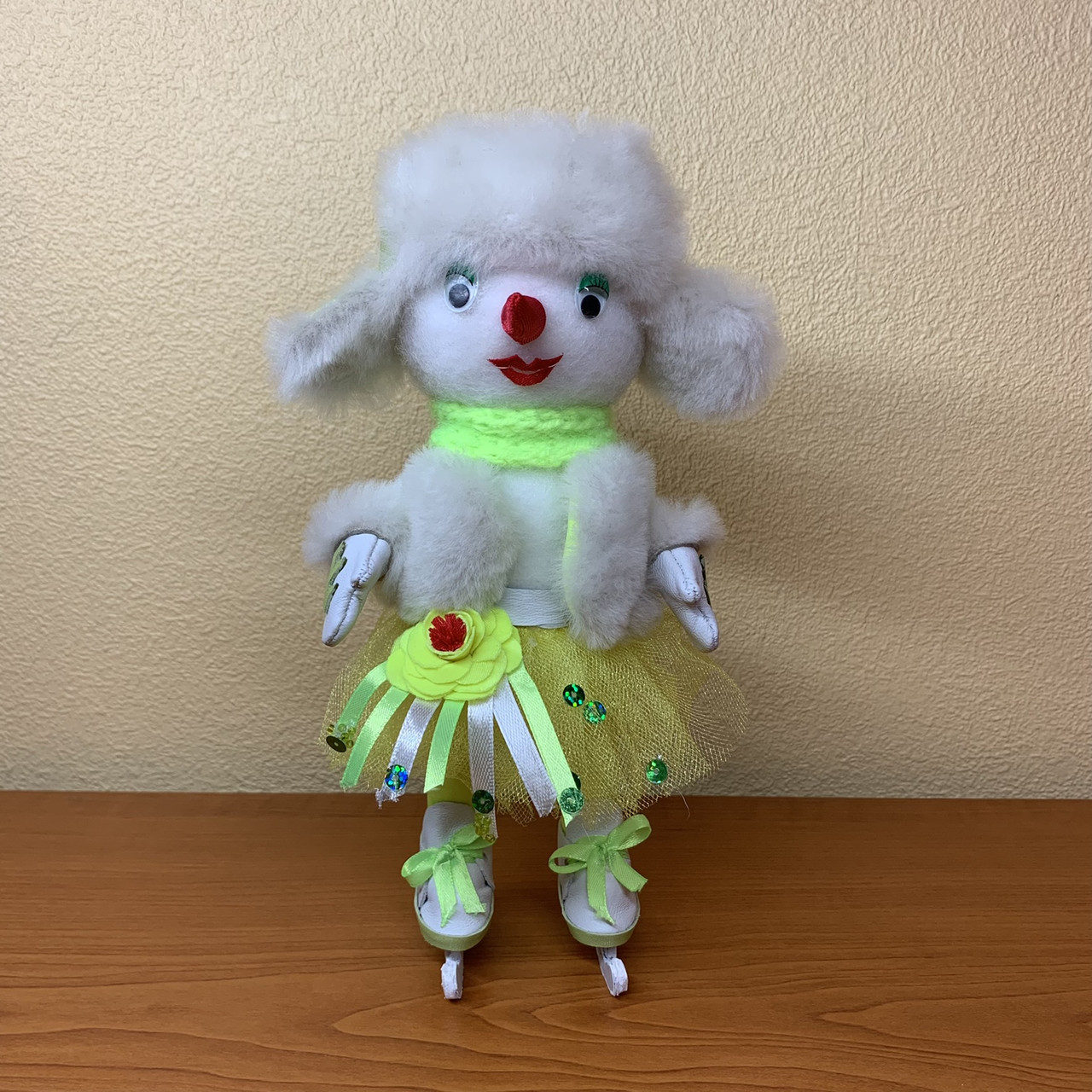 Інтер'єрна лялька ручної роботи СНІГОВІК, фото 1